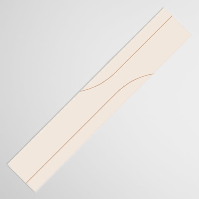 Modern Minimal Line Abstract XXXIII Table Runner Gallery Image 3