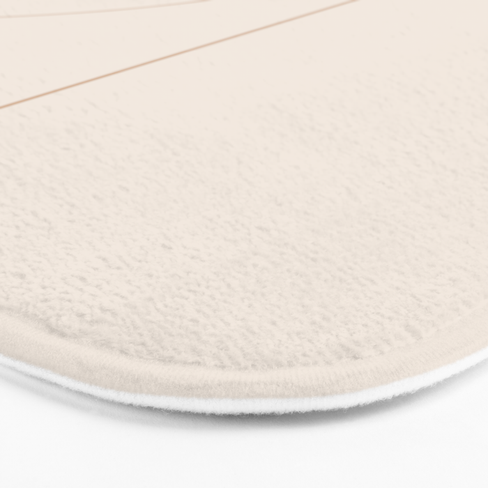 Modern Minimal Line Abstract XXXIII Bath Mat Gallery Image 3