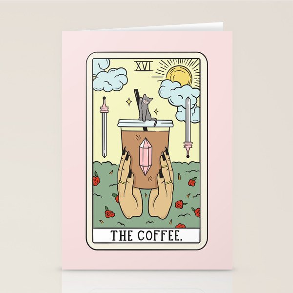COFFEE READING UPDATED (LIGHT) Stationery Card Gallery Image 2