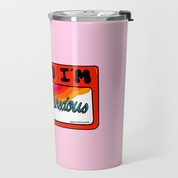 Always Anxious Travel Mug Gallery Image 2