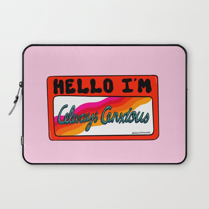 Always Anxious Laptop Sleeve Gallery Image 1