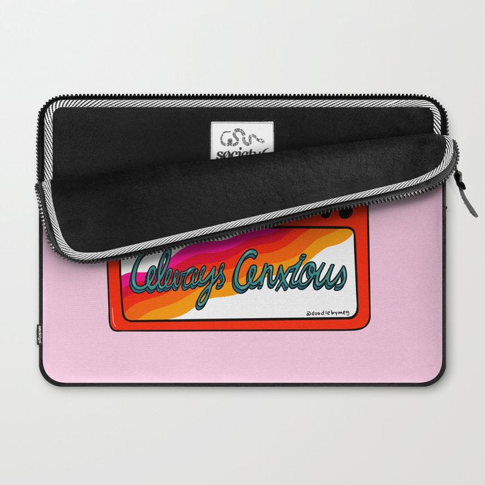 Always Anxious Laptop Sleeve Gallery Image 2