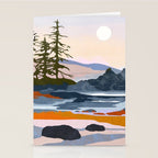 valley moon Stationery Card Gallery Image 2