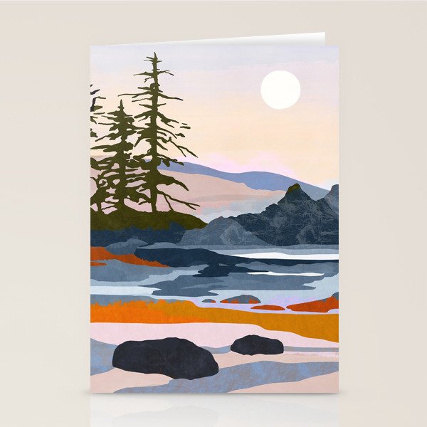 valley moon Stationery Card Gallery Image 2