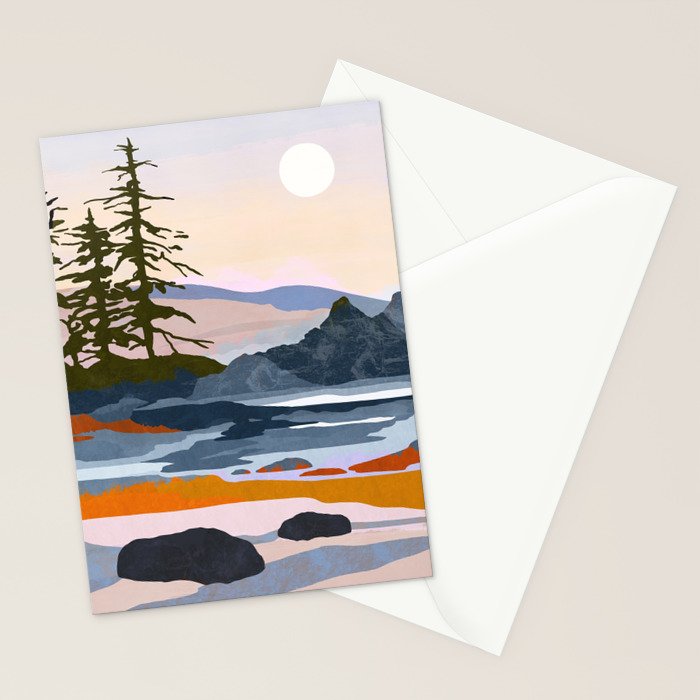 valley moon Stationery Card Gallery Image 2