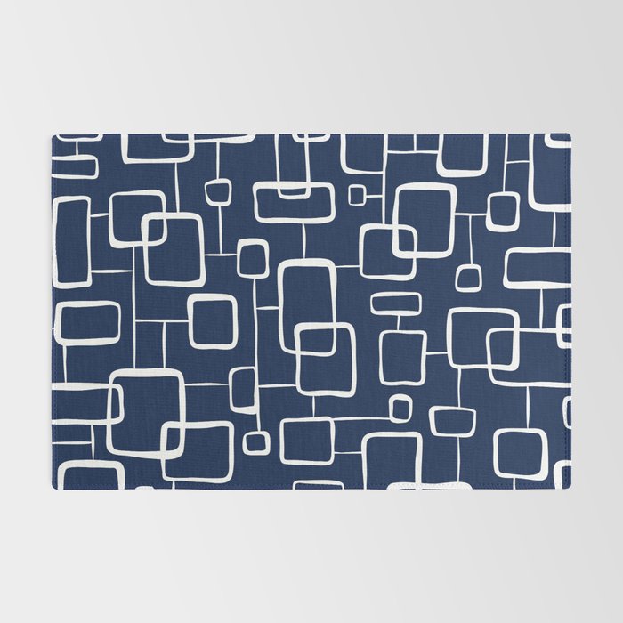 On The Quad - Navy Blue Rug Gallery Image 2