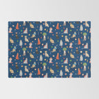 Cat Queens (Blue) Rug Gallery Image 2