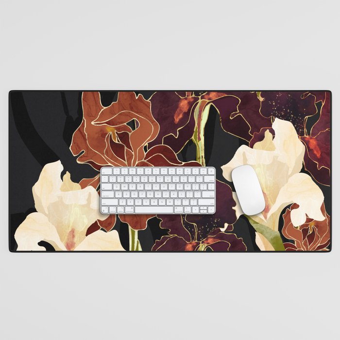 Autumn Iris Desk Mat Gallery Image 1