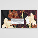 Autumn Iris Desk Mat Gallery Image 1