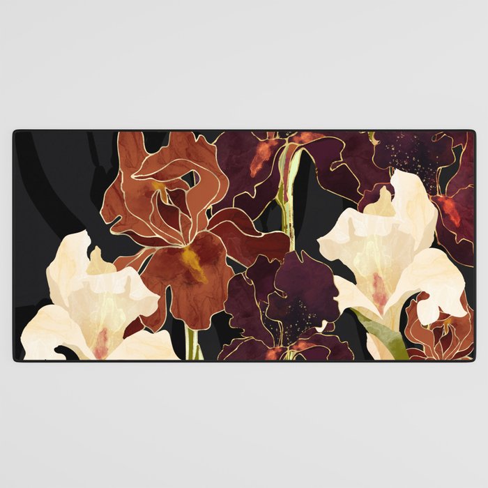 Autumn Iris Desk Mat Gallery Image 3