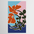 Retro minimal flower V Tablecloth Gallery Image 2