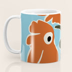 Retro minimal flower V Coffee Mug Gallery Image 3
