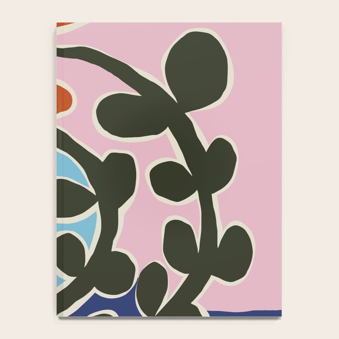 Retro minimal flower V Notebook Gallery Image 4