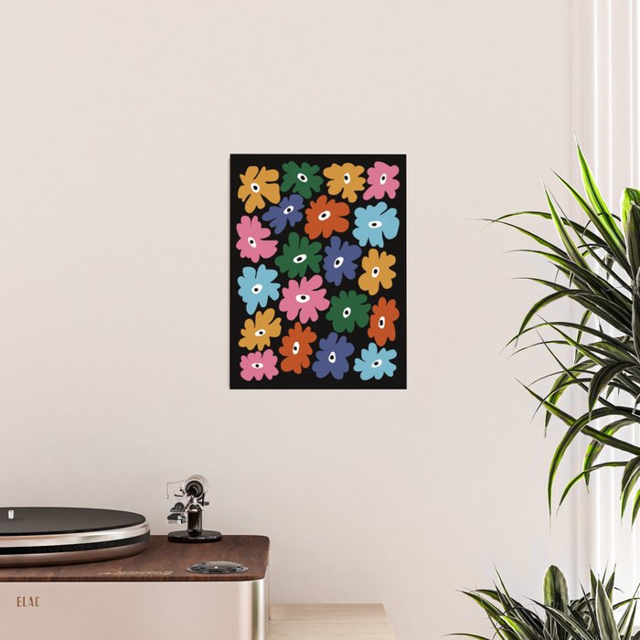 Retro blooming night  Poster Gallery Image 2