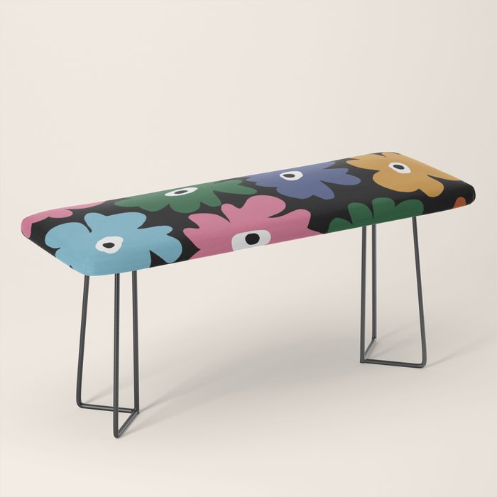 Retro blooming night  Bench Gallery Image 1
