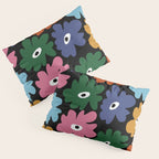 Retro blooming night  Pillow Sham Gallery Image 3