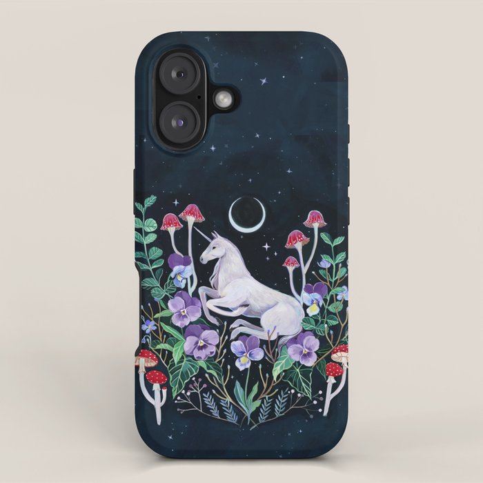 Unicorn Garden iPhone Case Gallery Image 1