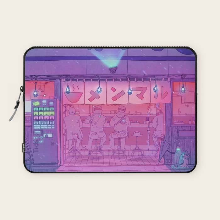 Ramen Shop Laptop Sleeve Gallery Image 1