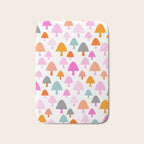 Whimsi Retro Abstract Mushrooms in Rainbow colours Bath Mat Gallery Image 1