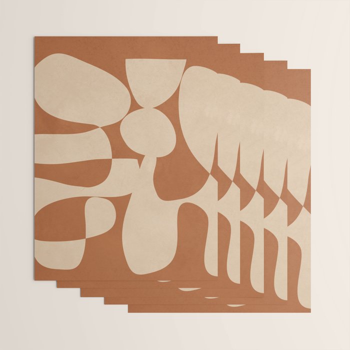 Modern Art Form 3 Wrapping Paper Gallery Image 3