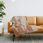 Modern Art Form 3 Throw Blanket Gallery Image 1