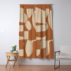 Modern Art Form 3 Window Curtain Gallery Image 5
