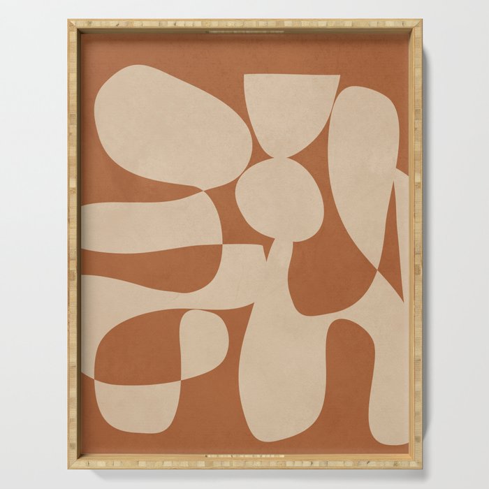Modern Art Form 3 Serving Tray Gallery Image 1
