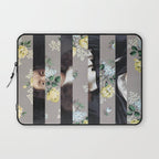 A Portrait With Bars 3 Laptop Sleeve Gallery Image 1