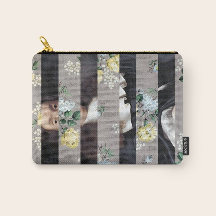 A Portrait With Bars 3 Carry All Pouch Gallery Image 1