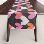 Playin' Hearts Pattern Table Runner Gallery Image 1