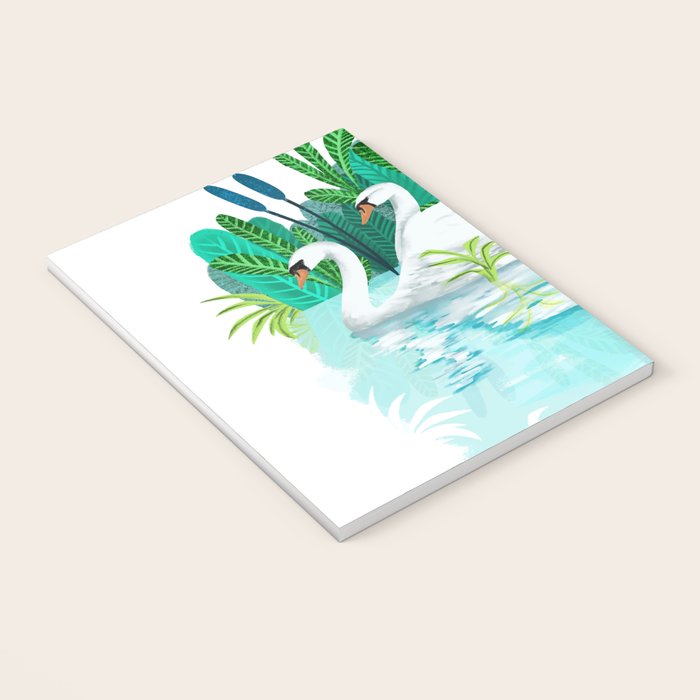 Swans In Love Notebook Gallery Image 3