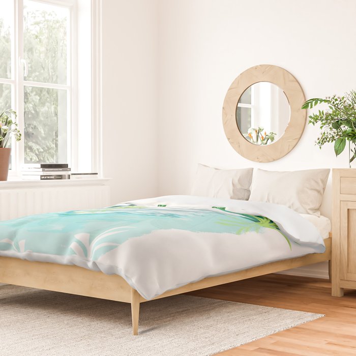 Swans In Love Duvet Cover Gallery Image 2