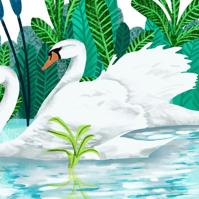 Swans In Love Coffee Mug Gallery Image 2