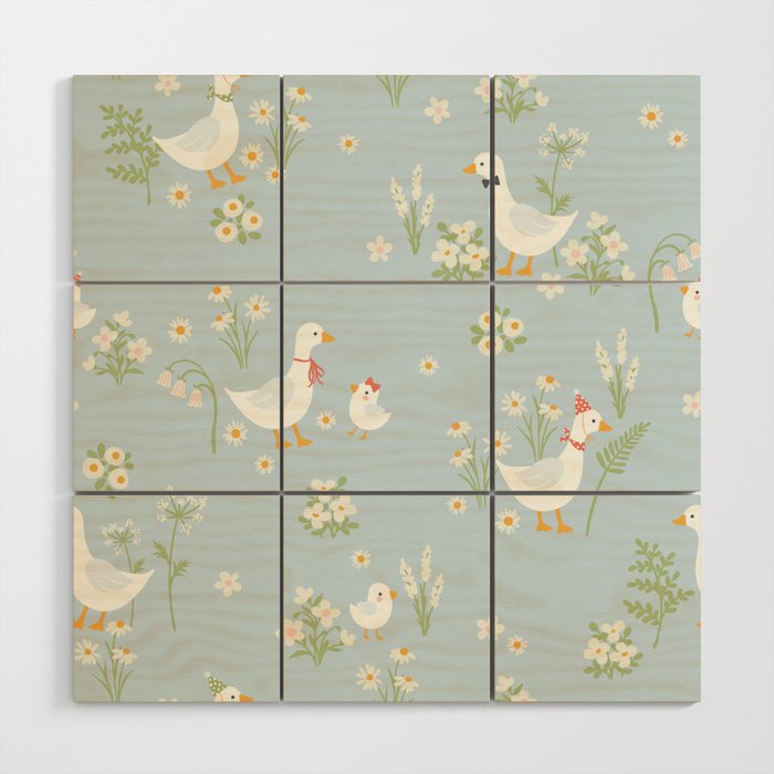 Little Goose Wood Wall Art Gallery Image 1