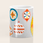 Christmas retro baubles no3 Coffee Mug Gallery Image 4