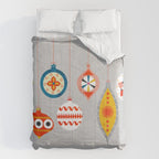 Christmas retro baubles no3 Comforter Gallery Image 6
