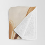 Mocha Drift Throw Blanket Gallery Image 3