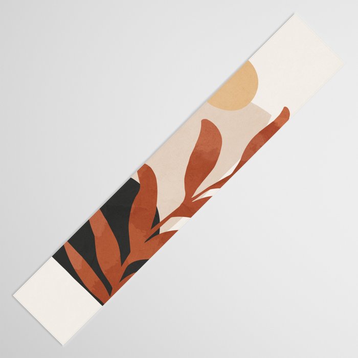 Abstract Art /Minimal Plant 9 Table Runner Gallery Image 3
