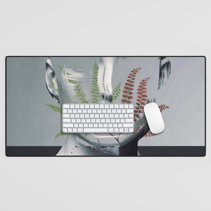 Abstract Portrait 8 Desk Mat Gallery Image 1