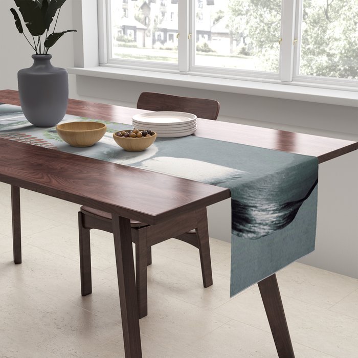 Abstract Portrait 8 Table Runner Gallery Image 2