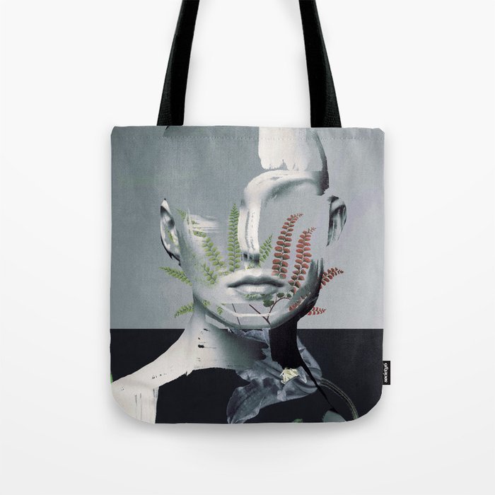 Abstract Portrait 8 Tote Bag Gallery Image 1