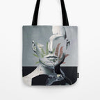 Abstract Portrait 8 Tote Bag Gallery Image 1
