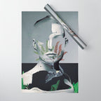 Abstract Portrait 8 Wrapping Paper Gallery Image 1
