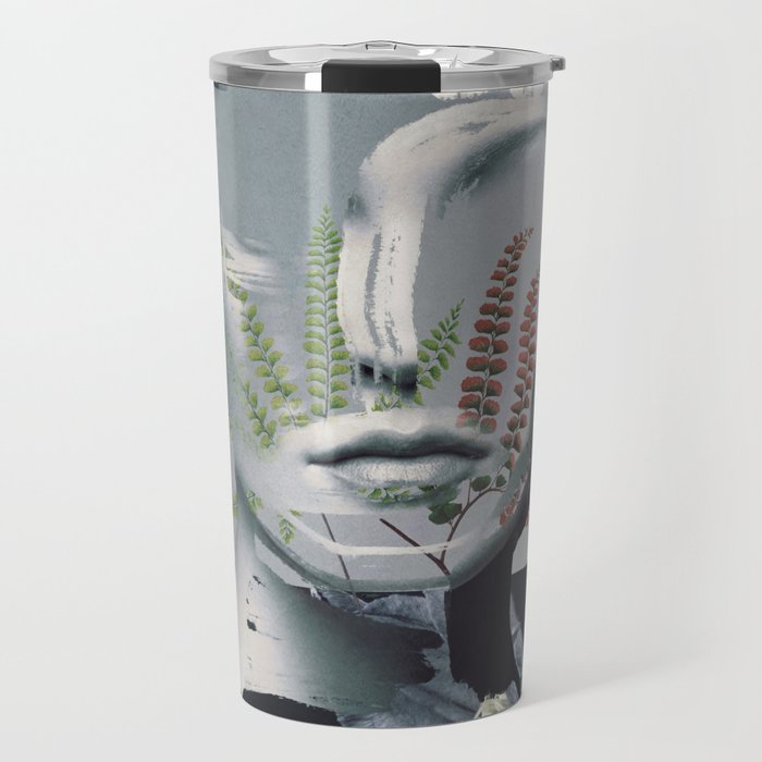 Abstract Portrait 8 Travel Mug Gallery Image 1