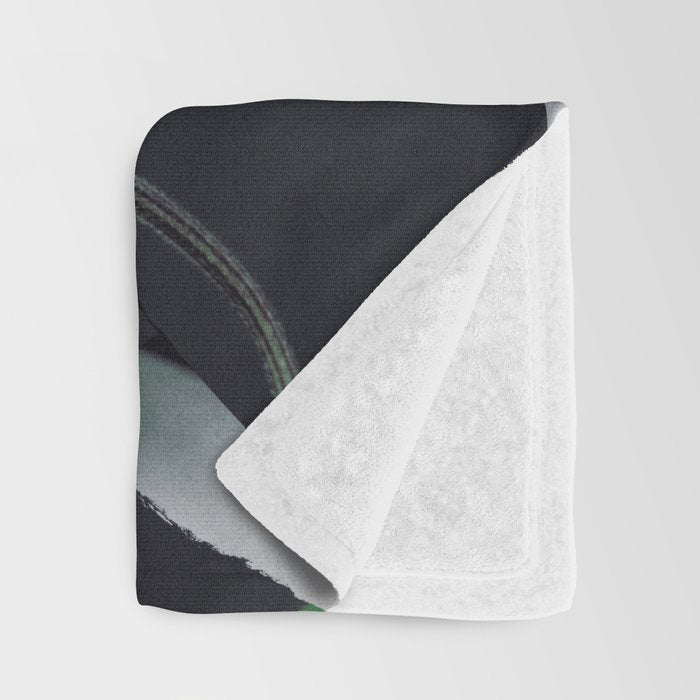 Abstract Portrait 8 Throw Blanket Gallery Image 3