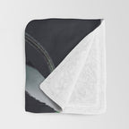 Abstract Portrait 8 Throw Blanket Gallery Image 3