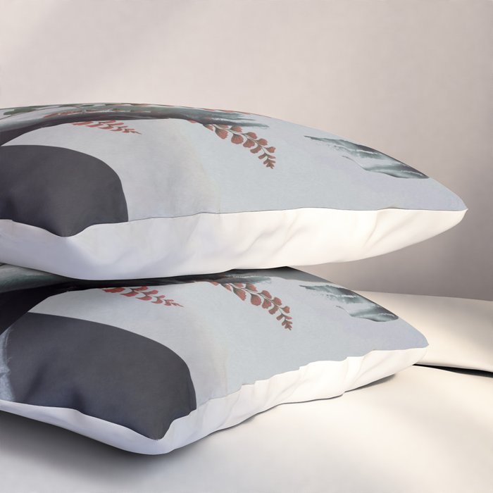 Abstract Portrait 8 Pillow Sham Gallery Image 3