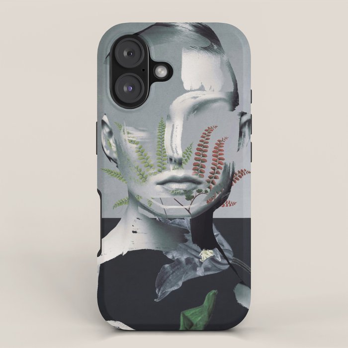 Abstract Portrait 8 iPhone Case Gallery Image 1