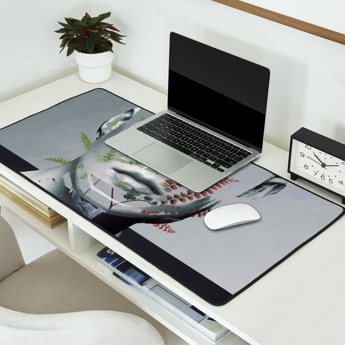 Abstract Portrait 8 Desk Mat Gallery Image 2