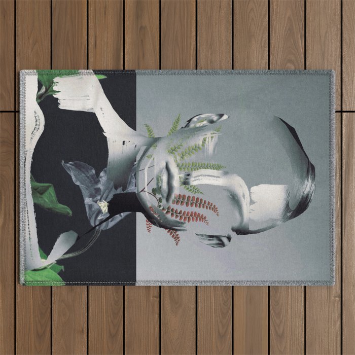 Abstract Portrait 8 Outdoor Rug Gallery Image 1